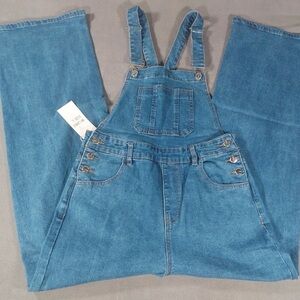 LA Girl Classic Blue Denim Overalls